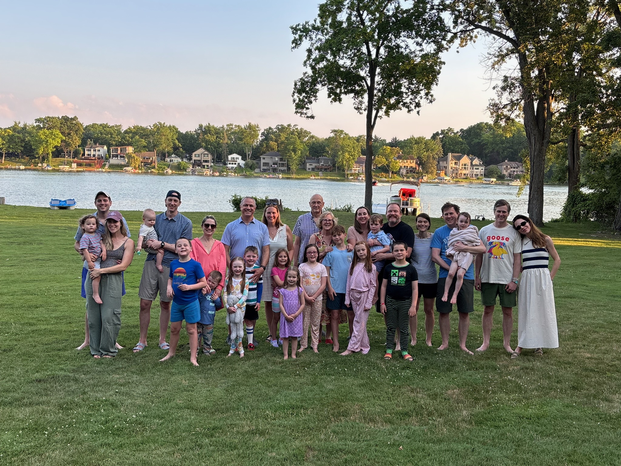 The Dickson Family at Middle Straits Lake